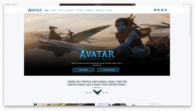 Avatar the way of water - Eduardo Fierro Pro en Github
