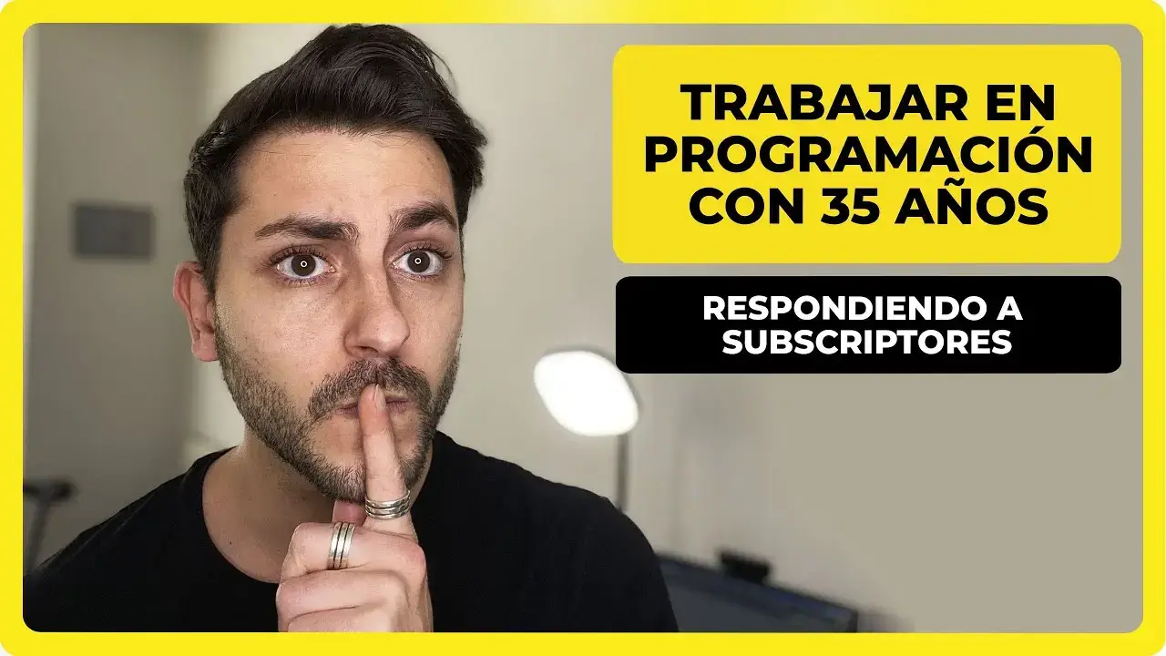 ¿ESTUDIAR programación a los 30? o Estudiar programación desde los 35 años - Eduardo Fierro Pro