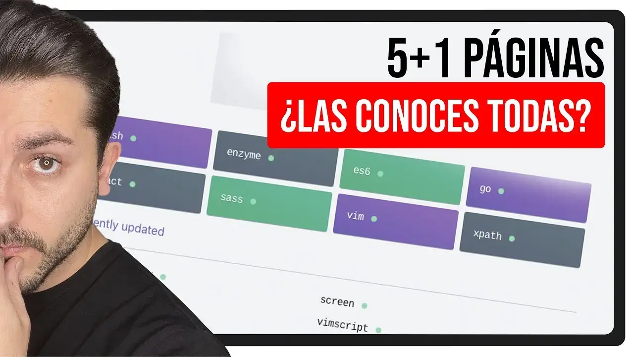 5+1 Páginas web para principiantes en HTML que DEBES de CONOCER 👉 Eduardo Fierro Pro